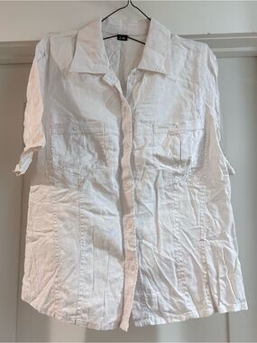 Gerry Weber White Linen Shirt